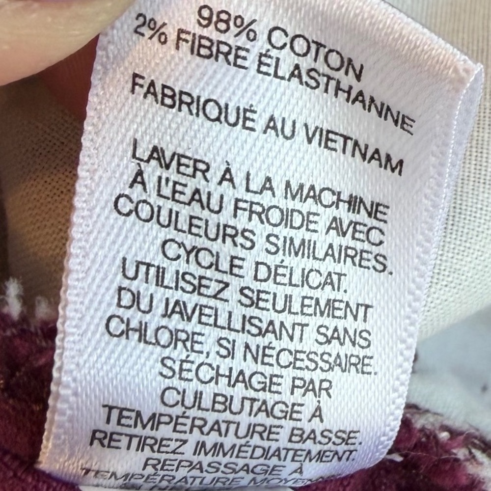 Express Womens Purple Corduroy Button Front Mini Skirt Size 4 NWT 28210136 - Picture 6 of 8